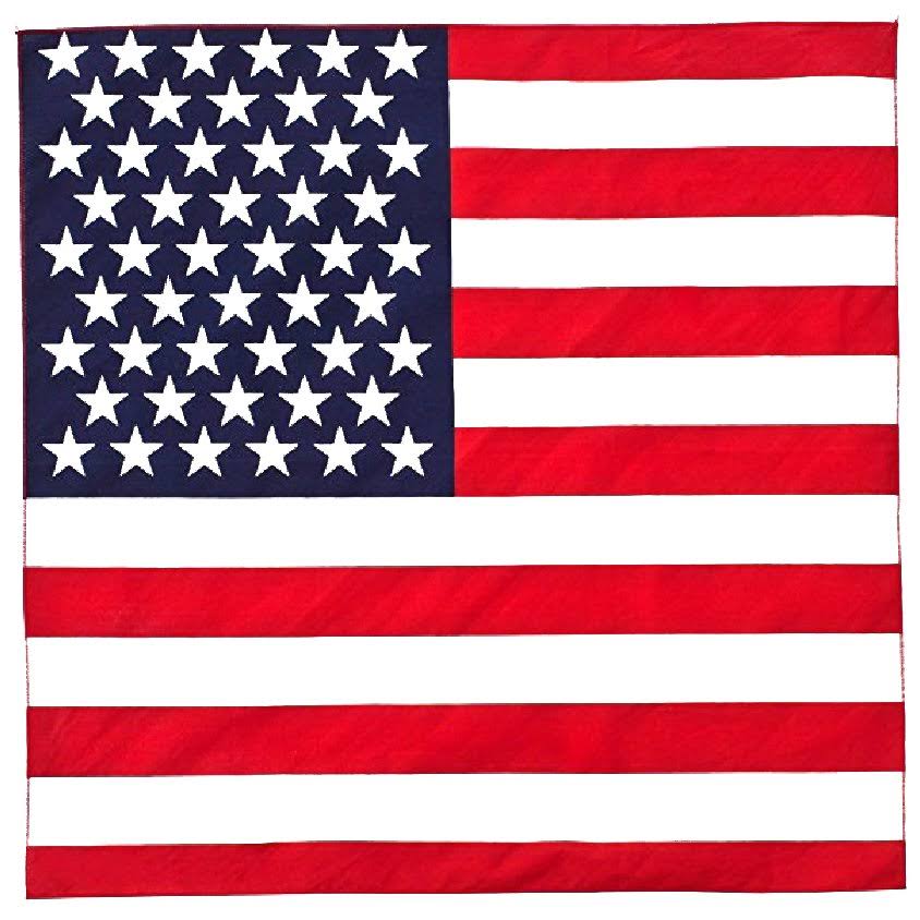 100% Cotton Bandana 21 Inches 36 Pack G237