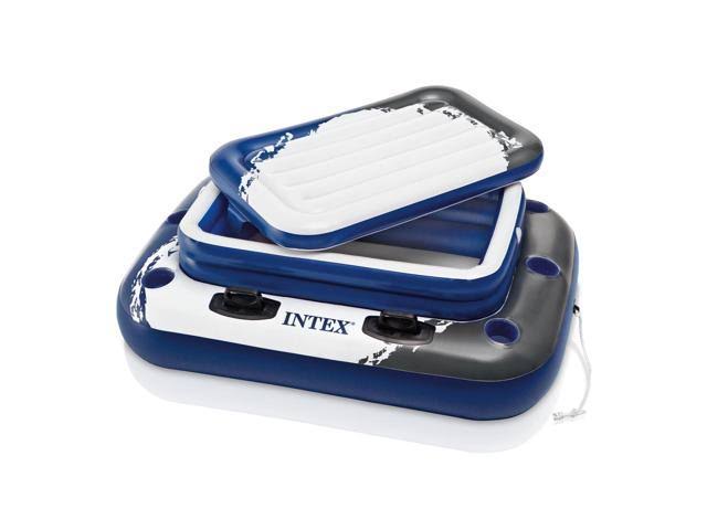 72 Can Cooler and 1 Person Inflatable Raft (3 Pack) E464896