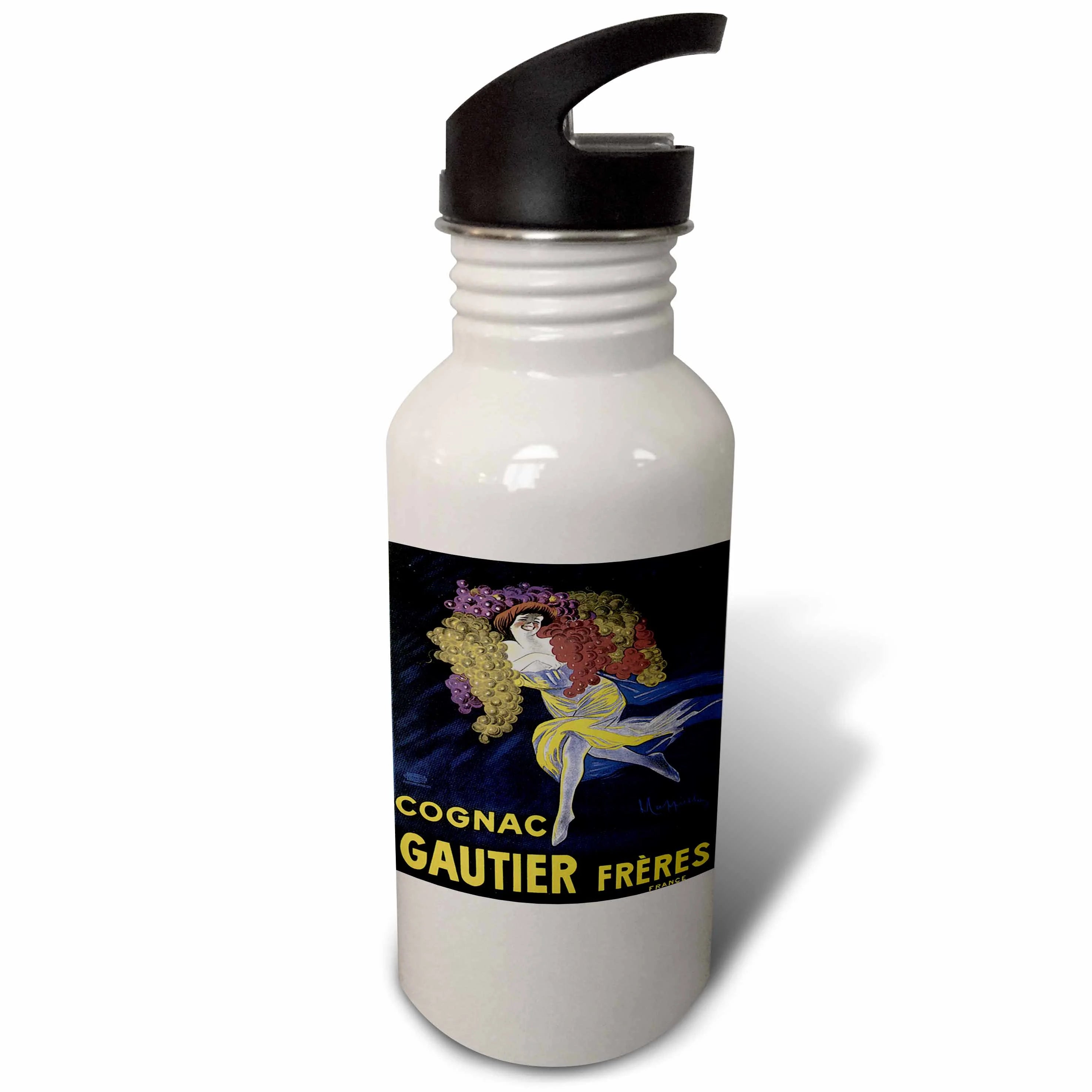 Cognac Sports Water Bottle 21 oz W867