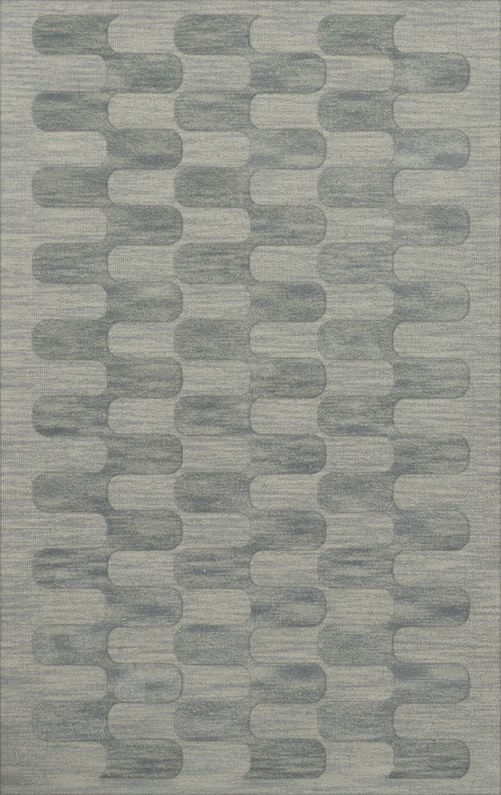 Seaglass Grid Waves 12' x 18' Rectangle Area Rug J291