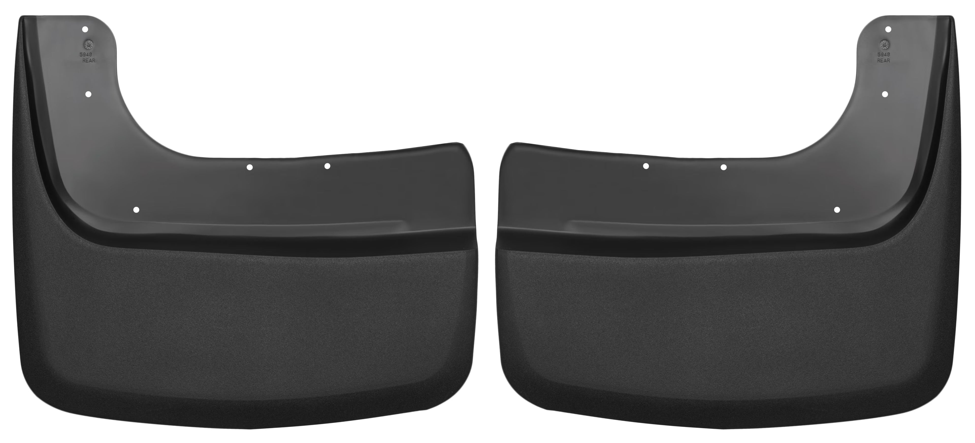 Black Mud Guards for Ford F-350 Super Duty Dually Q928