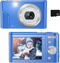 36MP Full HD 1080P Rechargeable Digital Camera with 32GB SD Card (Green) V643