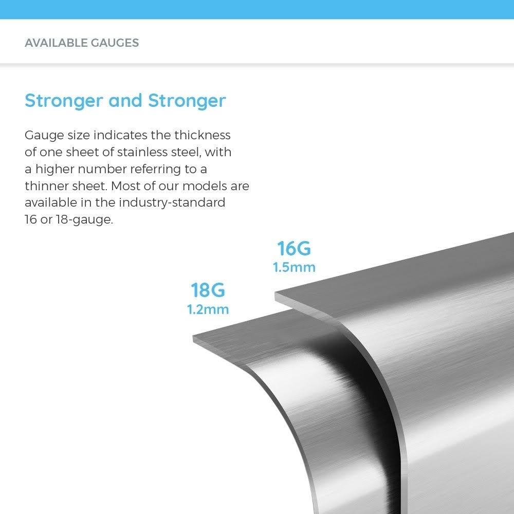 Stainless Steel Bar Sink X607