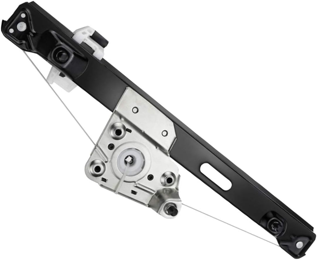 Electric Power Window Regulator Without Motor Rear Left and Right 2-PC Set Pack of 2 N51208