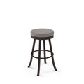 Gray Swivel Bar Stool R75705