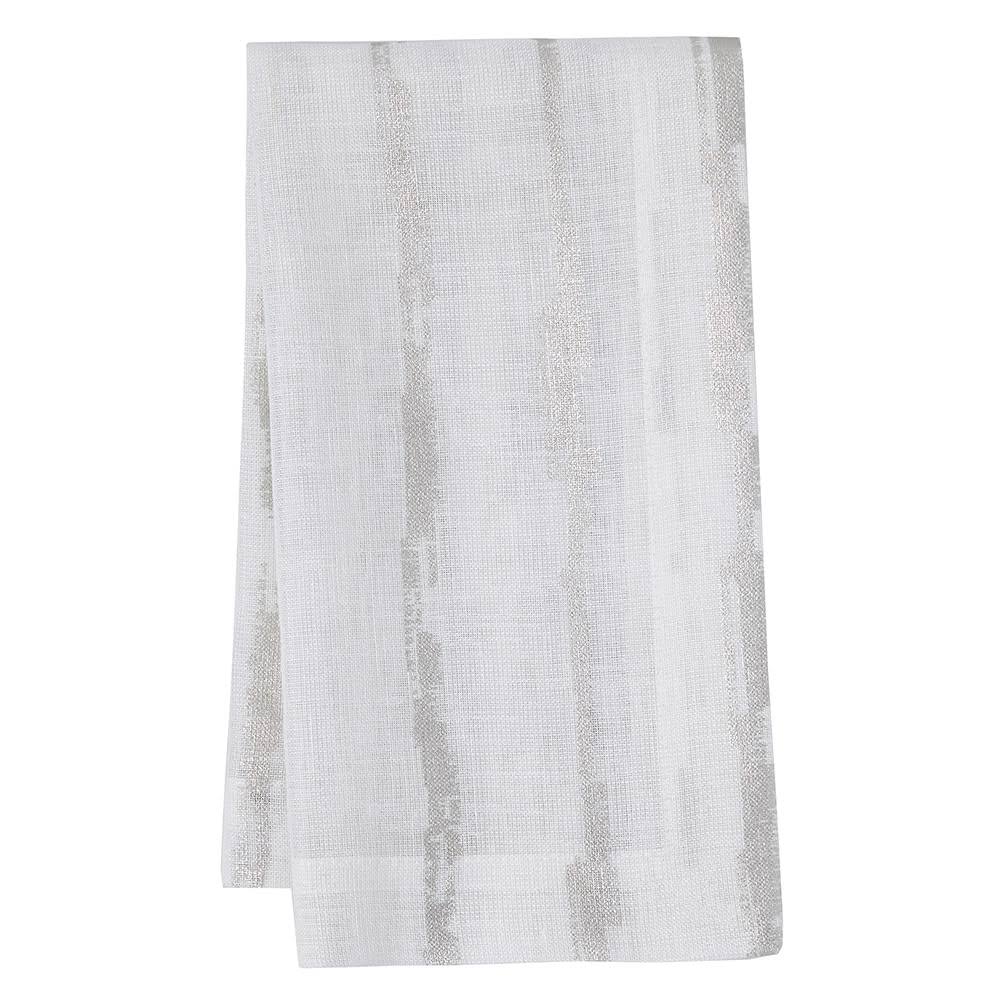 Silver Table Linens Napkins, Set of 4 I686