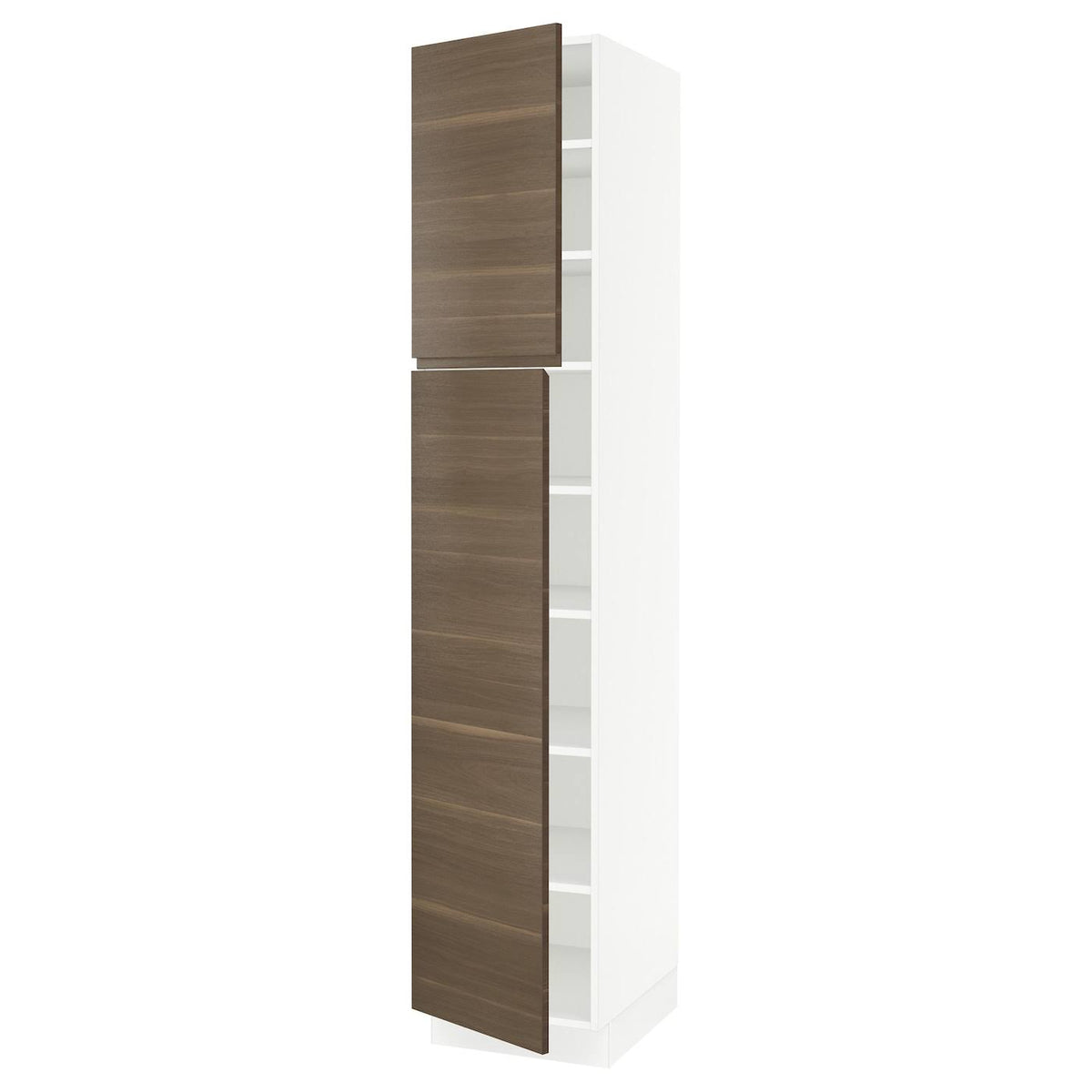 White High Cabinet with shelves and 2 Doors Z842295