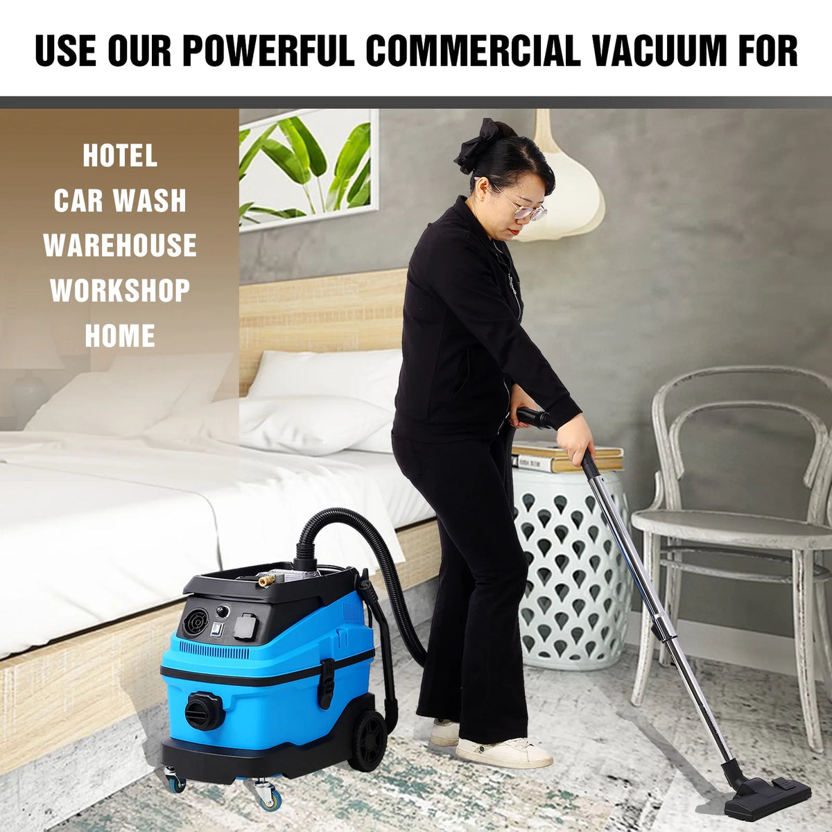 8 Gallon 3 in 1 Wet Dry Shop Vacuum Cleaner P66248