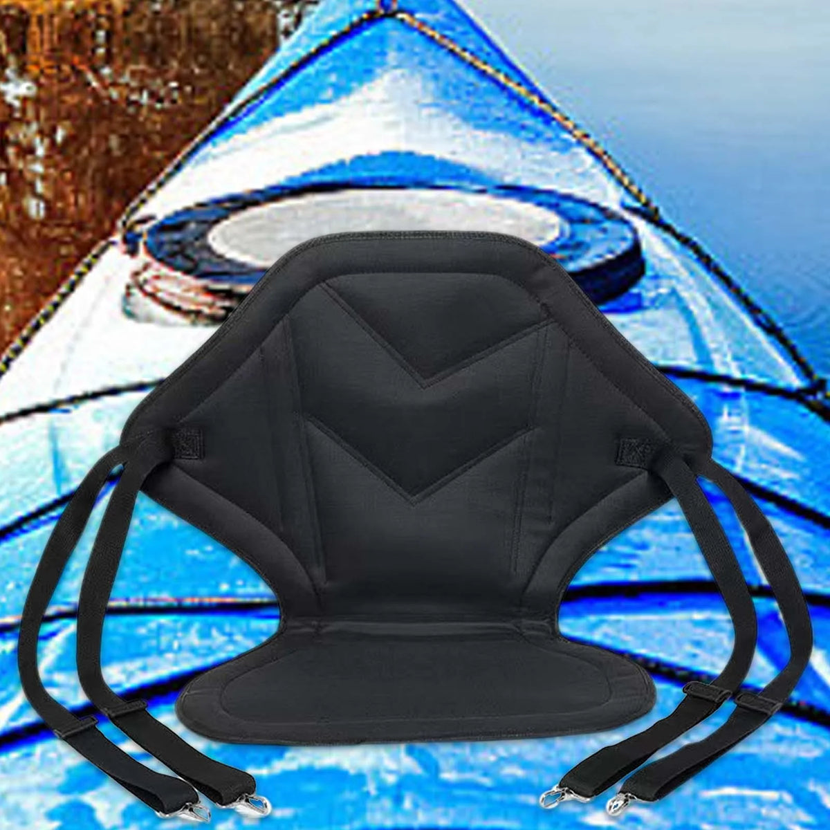 Padded Canoe Seat with Back Support X91897