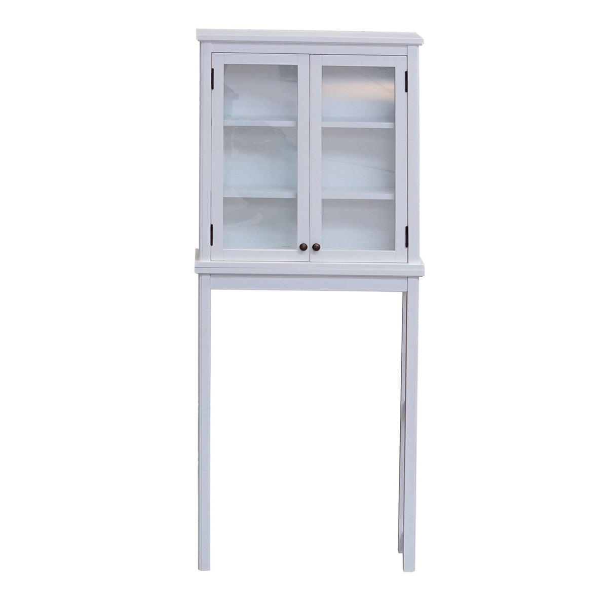 Over-the-Toilet Storage with Glass Doors X652