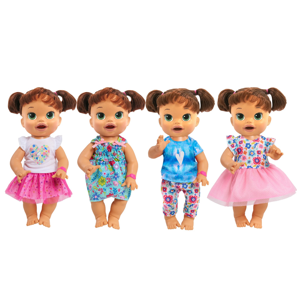 Tie Dye Tee Outfit Set E54729