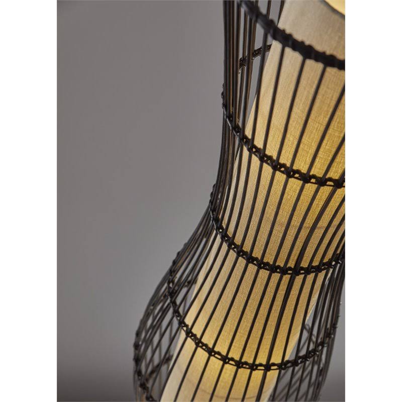 Black Floor Lantern Z308