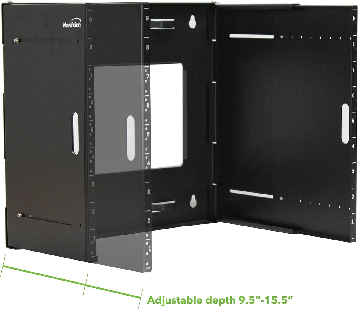9U Wall Mount Bracket Network Equipment Rack 19 Inch G951803