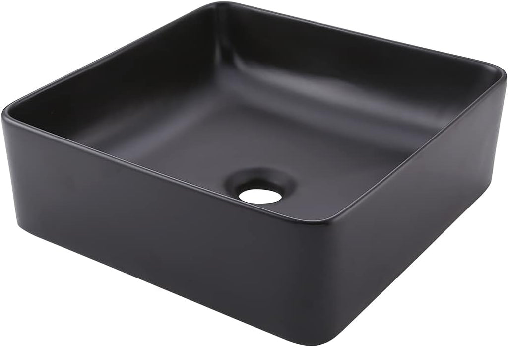 White Ceramic Vessel Sink Q5649