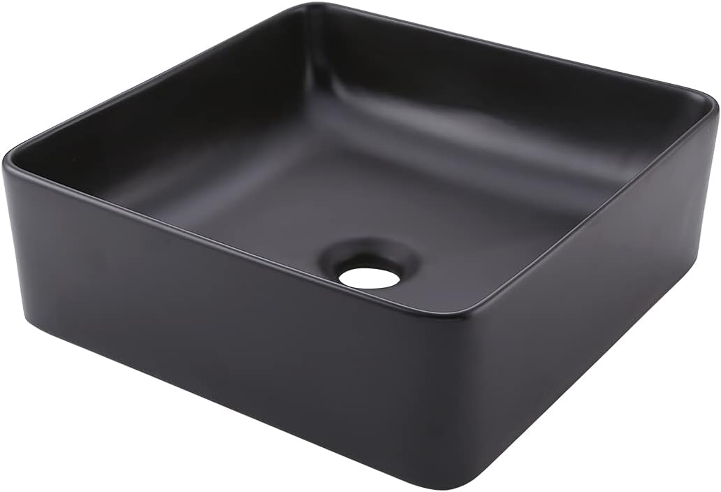 White Ceramic Vessel Sink Q5649