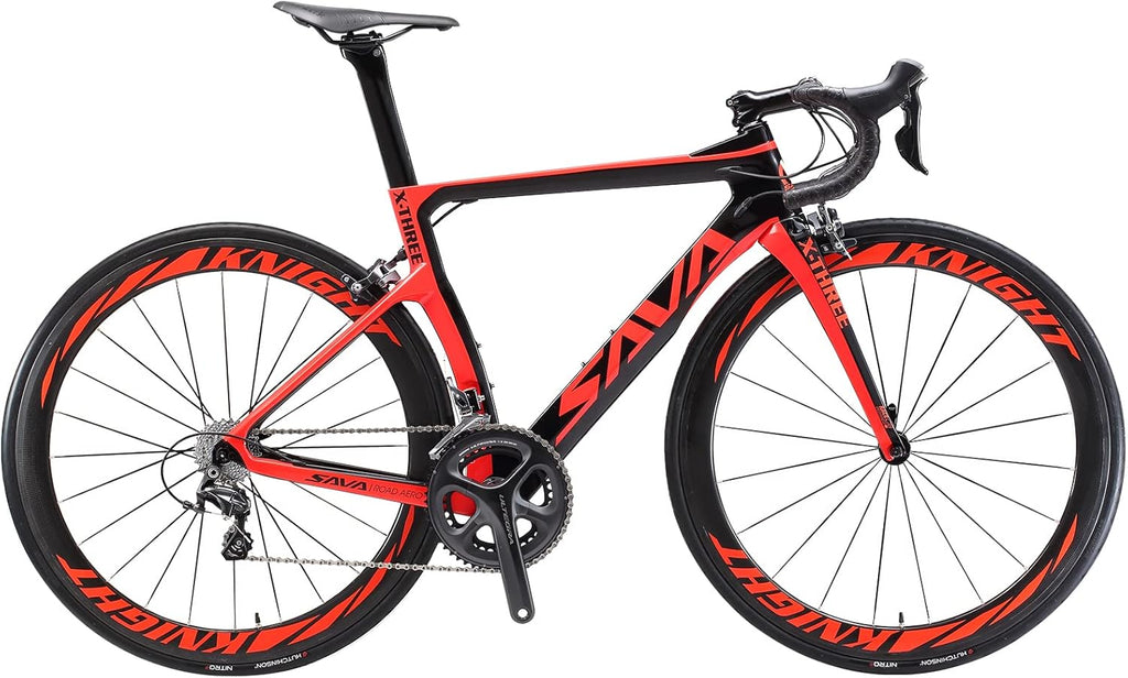 Carbon Fiber Road Bike 700C Racing Bicycle with Shimano Ultegra 22 Speed Group Set Y976001