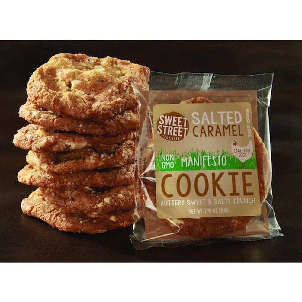 Salted Caramel Manifesto Cookie, 2.8 Ounce, 48 per Case O519