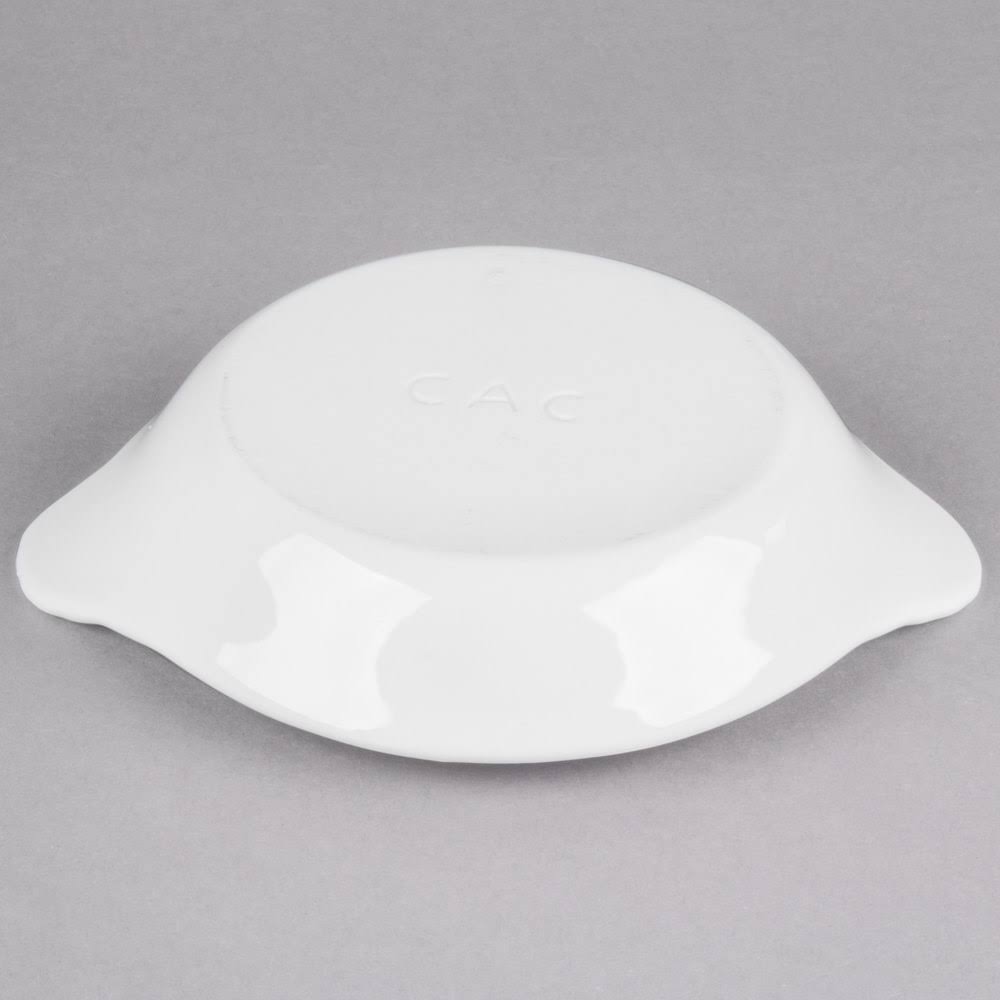 12 oz. Bone White Stoneware Shirred Egg Dish - 36/Case T291