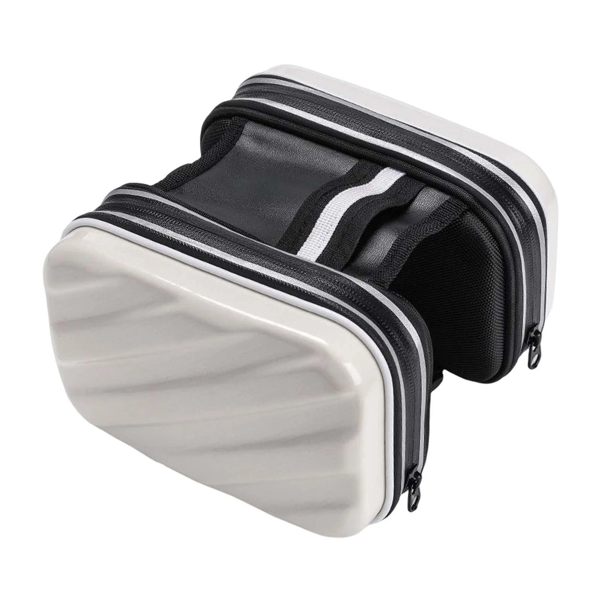 White Waterproof Bike Frame Front Bag Z454