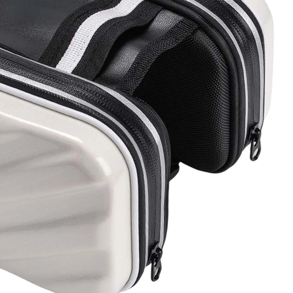 White Waterproof Bike Frame Front Bag Z454