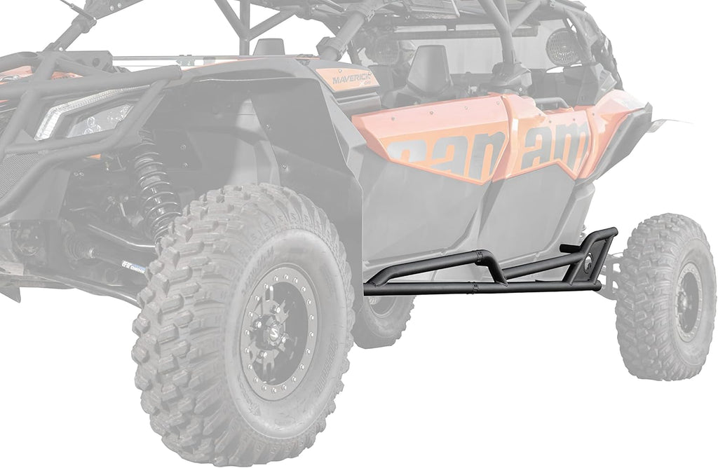 Nerf Bars / Rock Sliders, 1.75” Diameter Steel Tubing, Bolt-On Mounting, Powder-Coat Finish O355