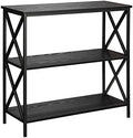Black 2 Shelf Bookcase N678
