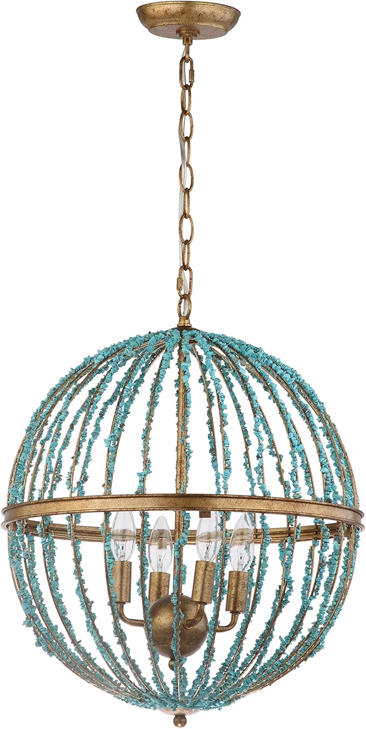 Blue Chandelier T7505