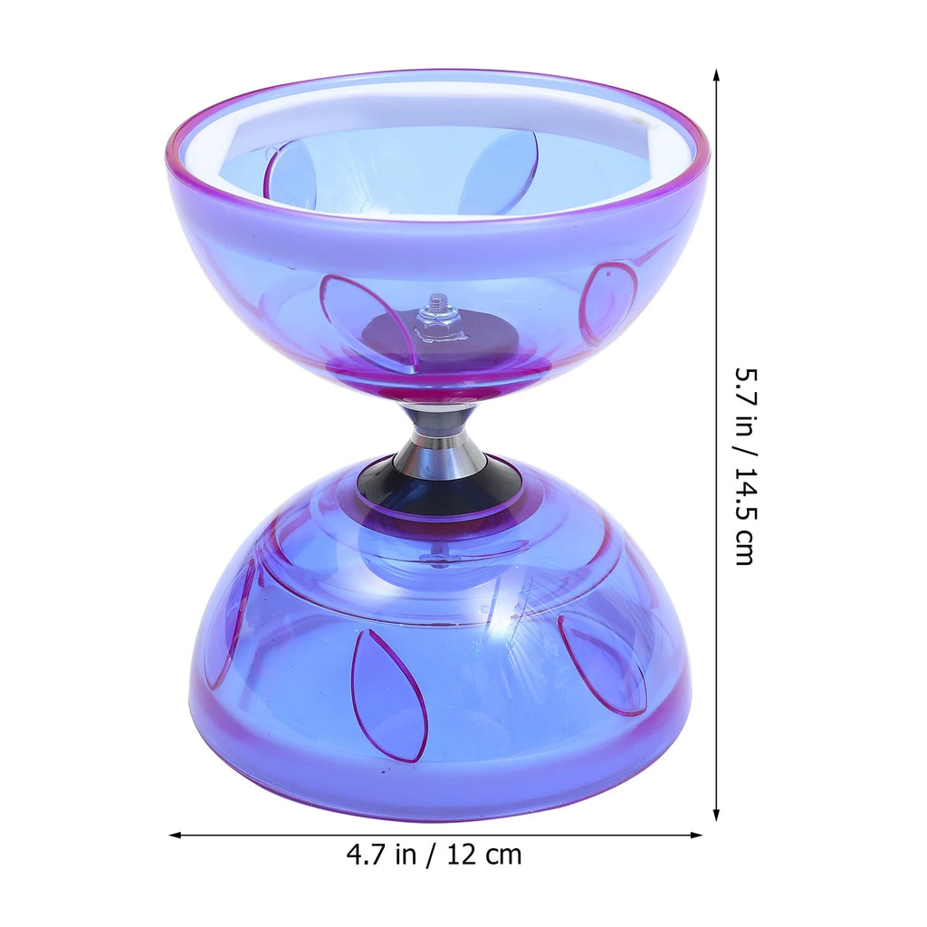 Plastic Diabolo 1 Set Chinese Yoyo Juggling Toy K446