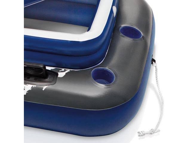 72 Can Cooler and 1 Person Inflatable Raft (3 Pack) E464896