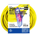 25-Foot 12 Gauge Triple Tap Extension Power Cord B60834