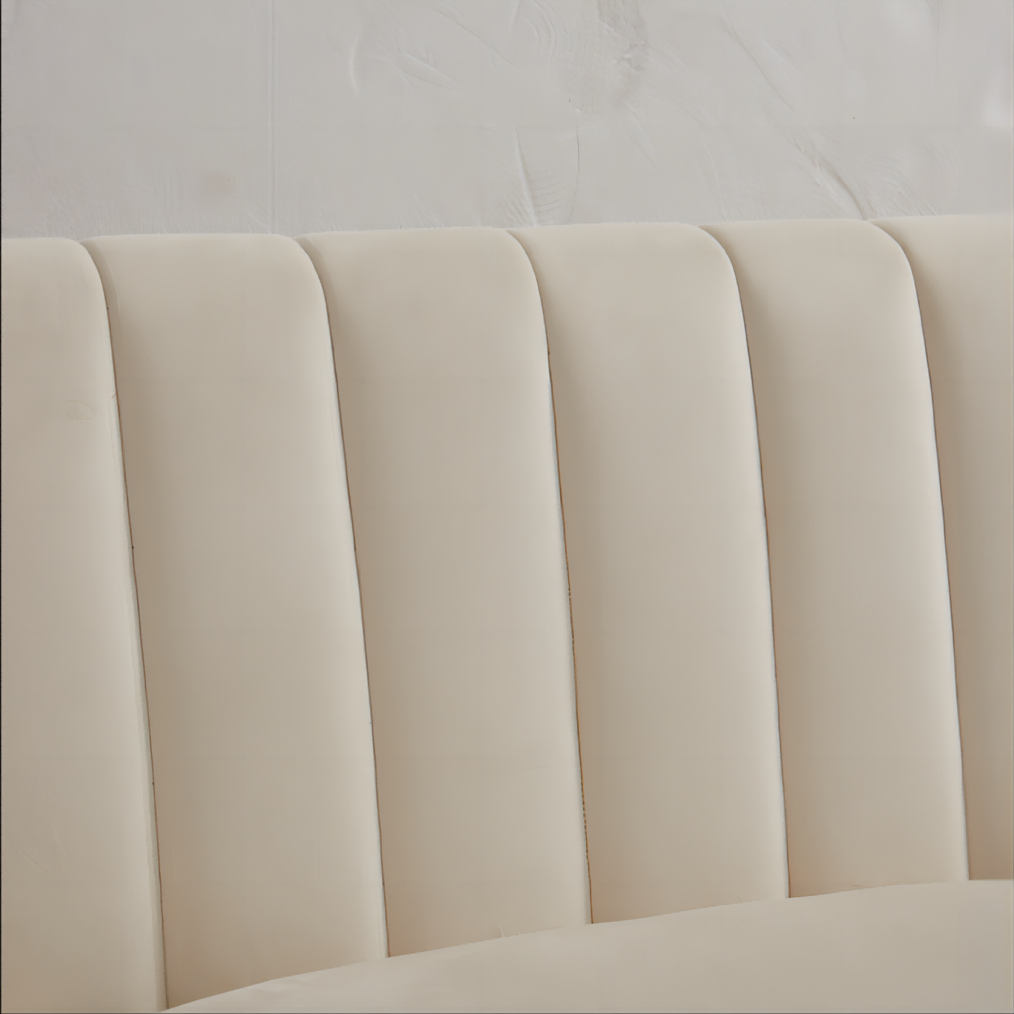 White Convertible Velvet Sofa Bed H19127