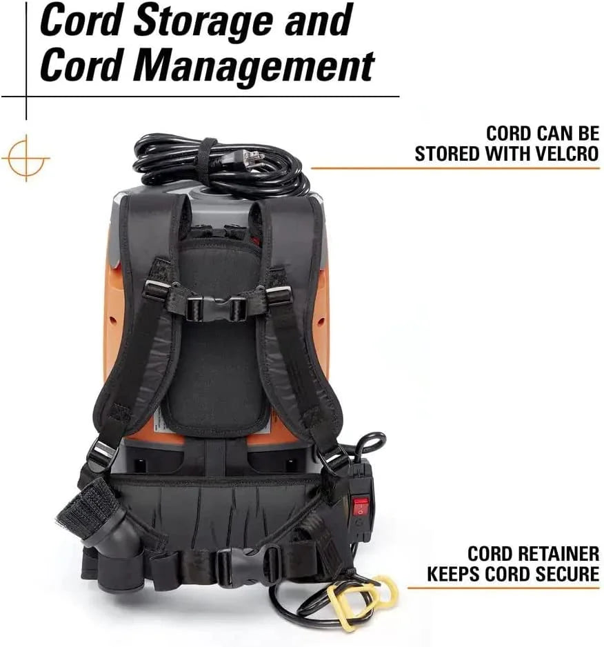 6 Qt. Backpack Vacuum Cleaner with Filters Z1150