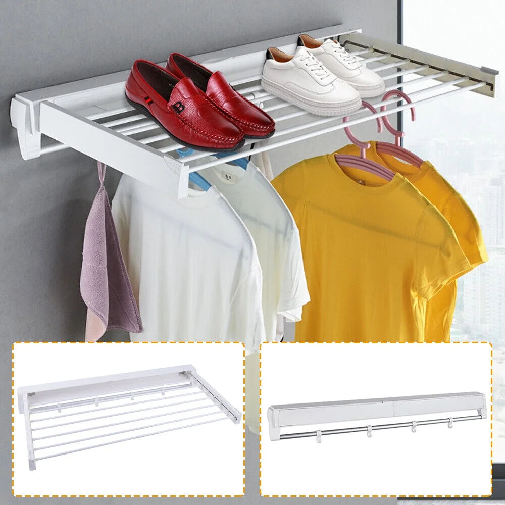 Wall Mounted Retractable Drying Rack L808