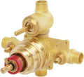 Rough Brass Thermostatic Diverter Shower Valve I54597