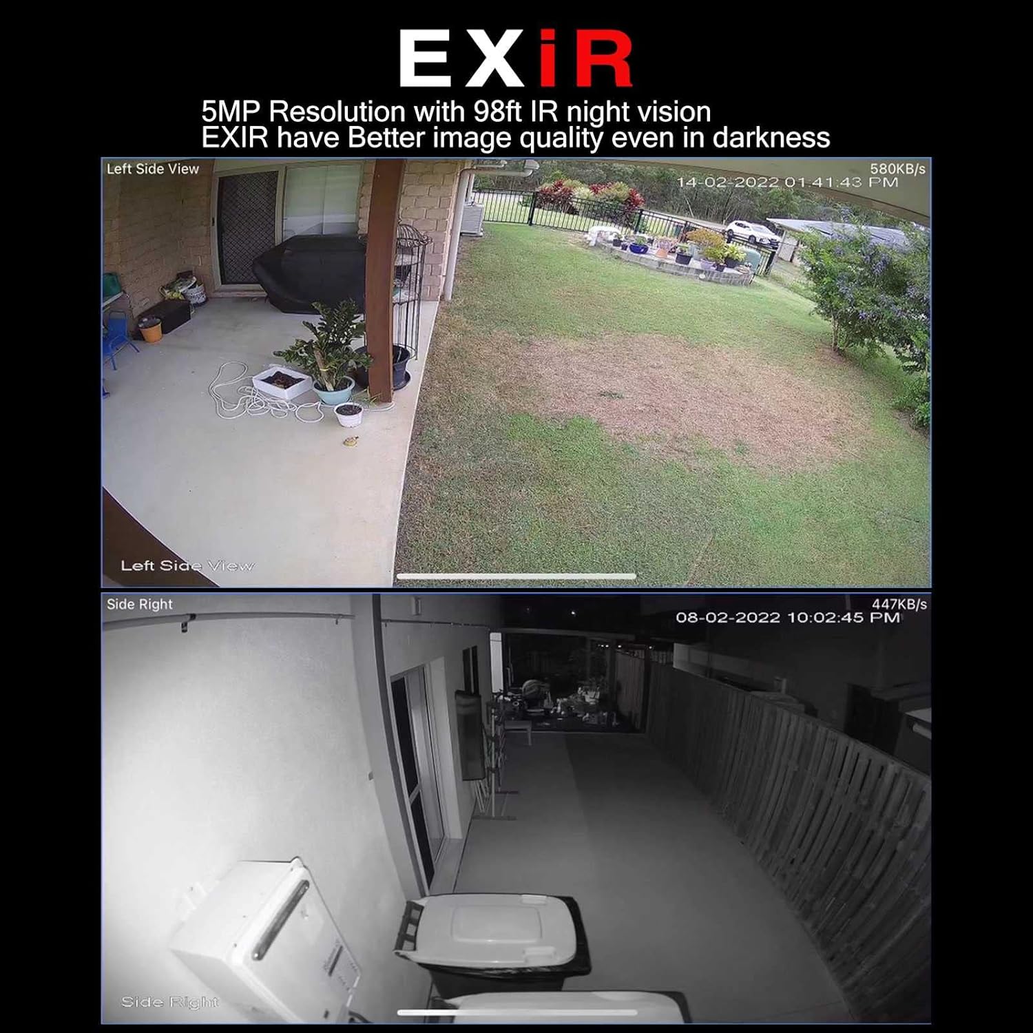 5MP Outdoor PoE IP Turret Camera with 2.8mm Lens C31920