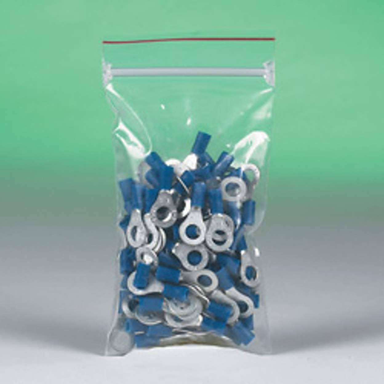 4 Mil Reclosable Poly Bags 10x22 x 12x22 Clear 500/Case V6808