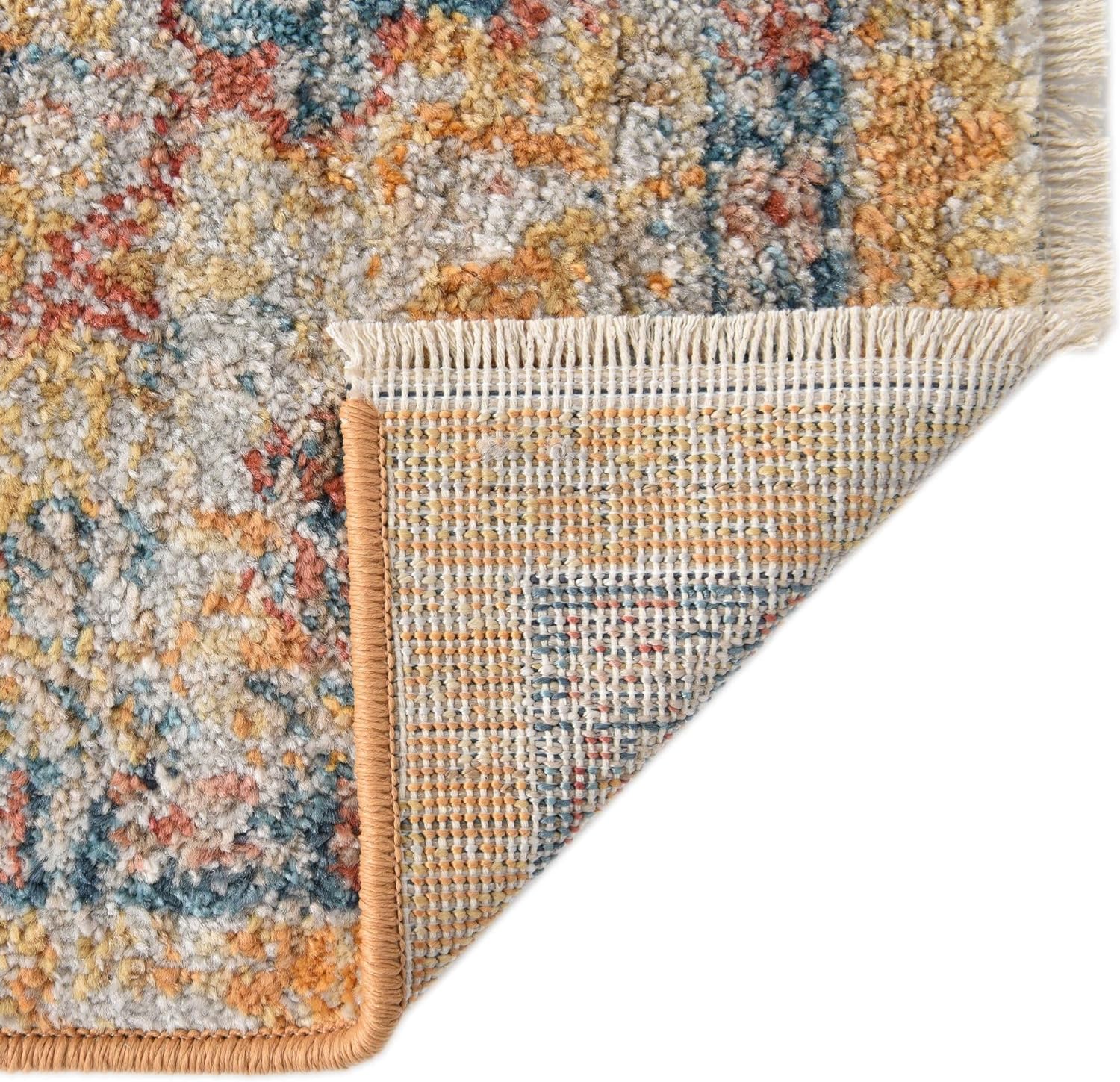 Yellow Octagon Rug A703987