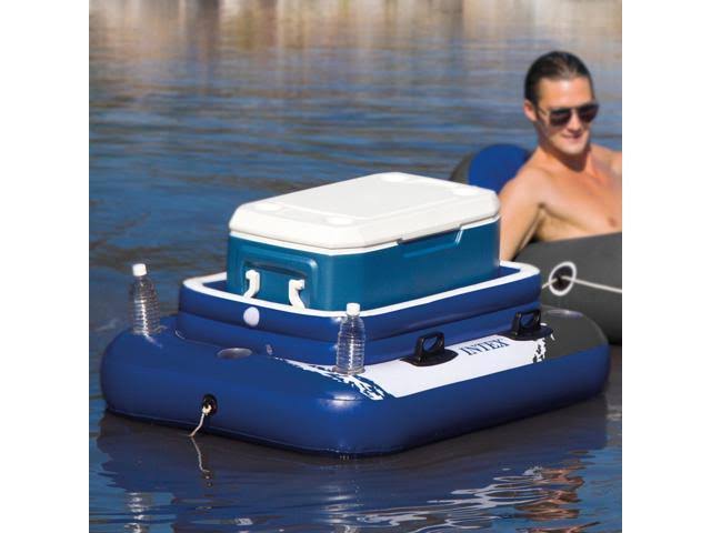 72 Can Cooler and 1 Person Inflatable Raft (3 Pack) E464896