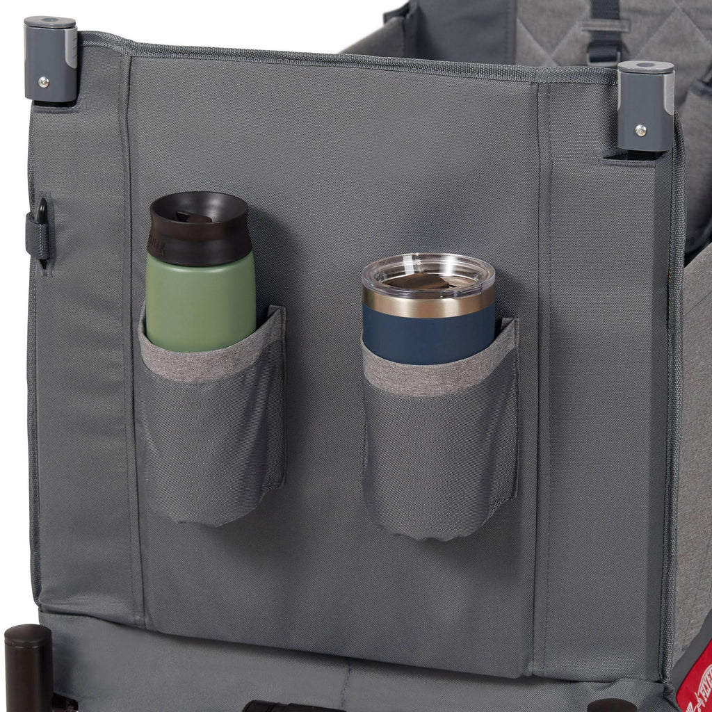 Grey Stroller Wagon with Canopy and Bag O93329