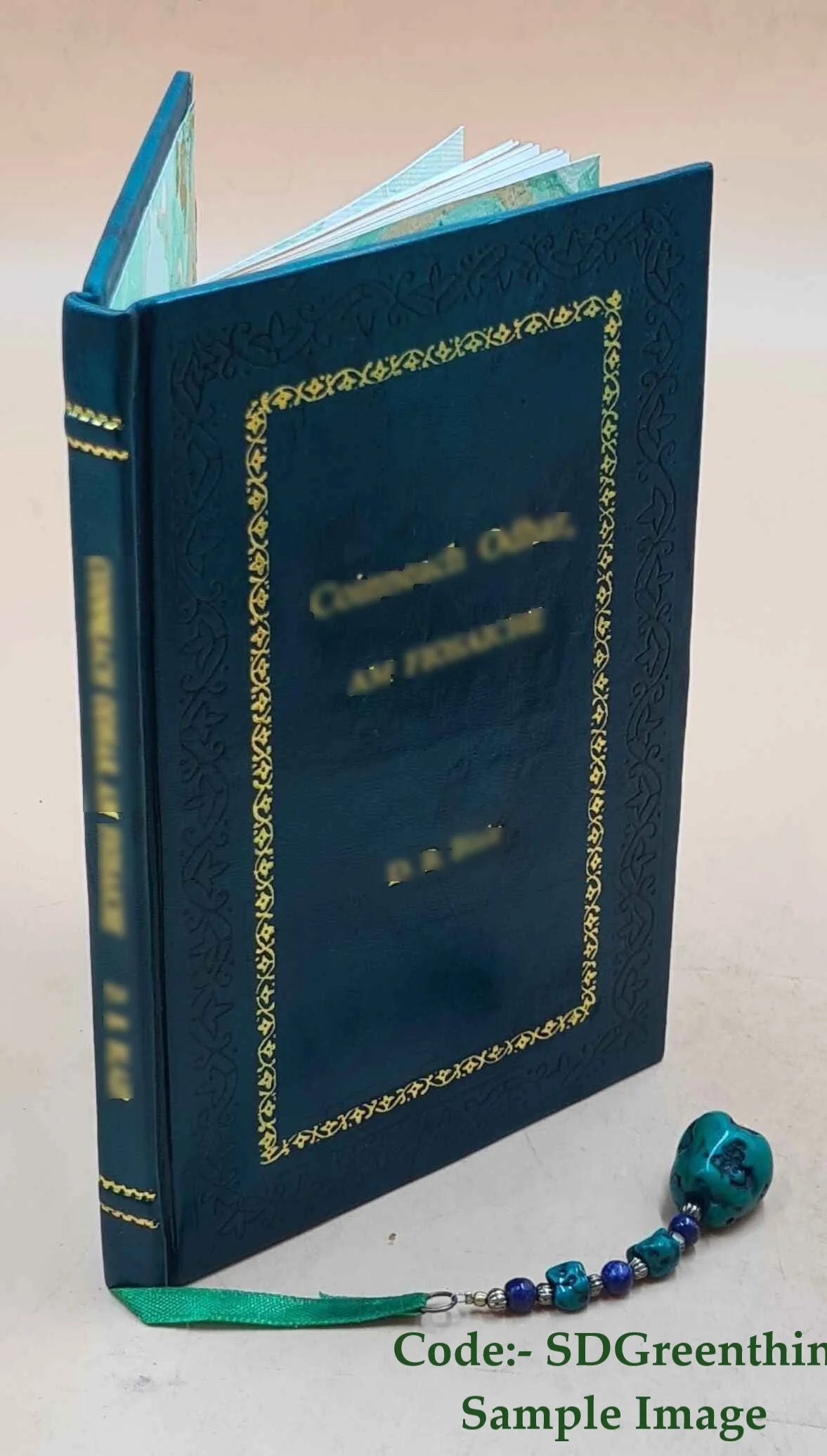 Premium Leather Bound Tragedia Lirica W76932