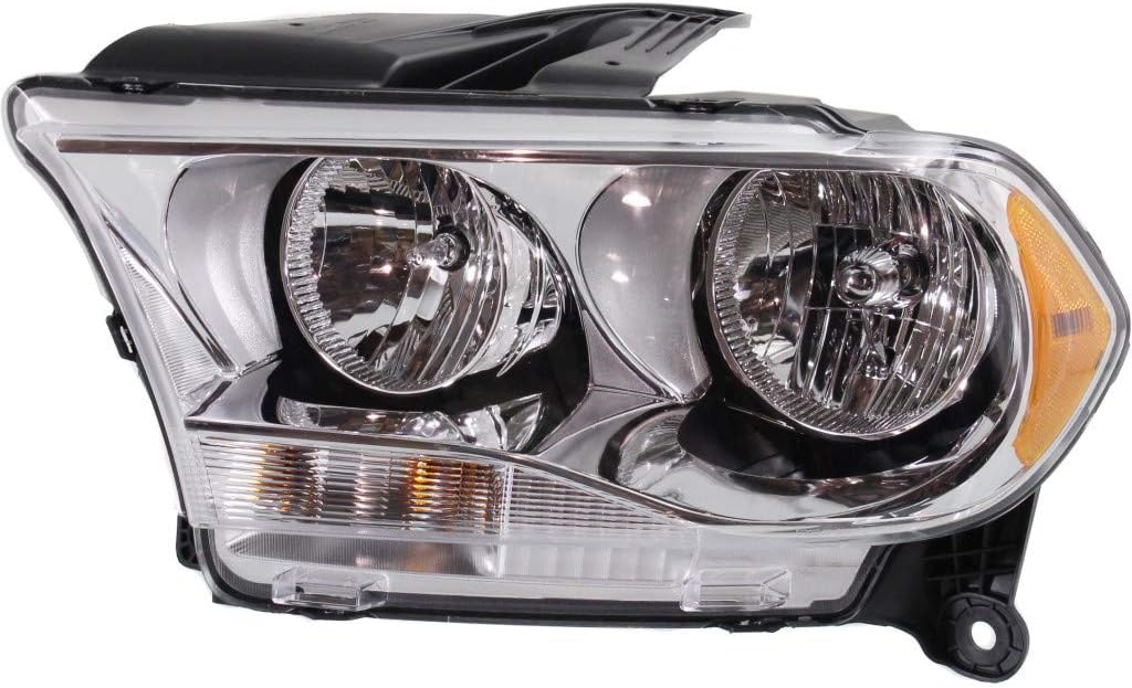 Halogen Headlight Driver and Passenger Side with Bulbs D421327