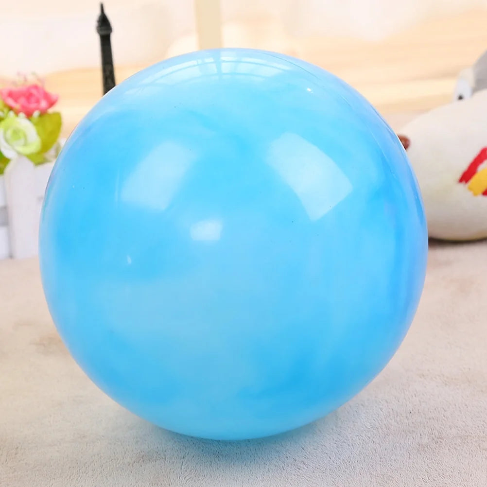 5pcs Plastic Air Filled Bouncy Rubber Balls E72936