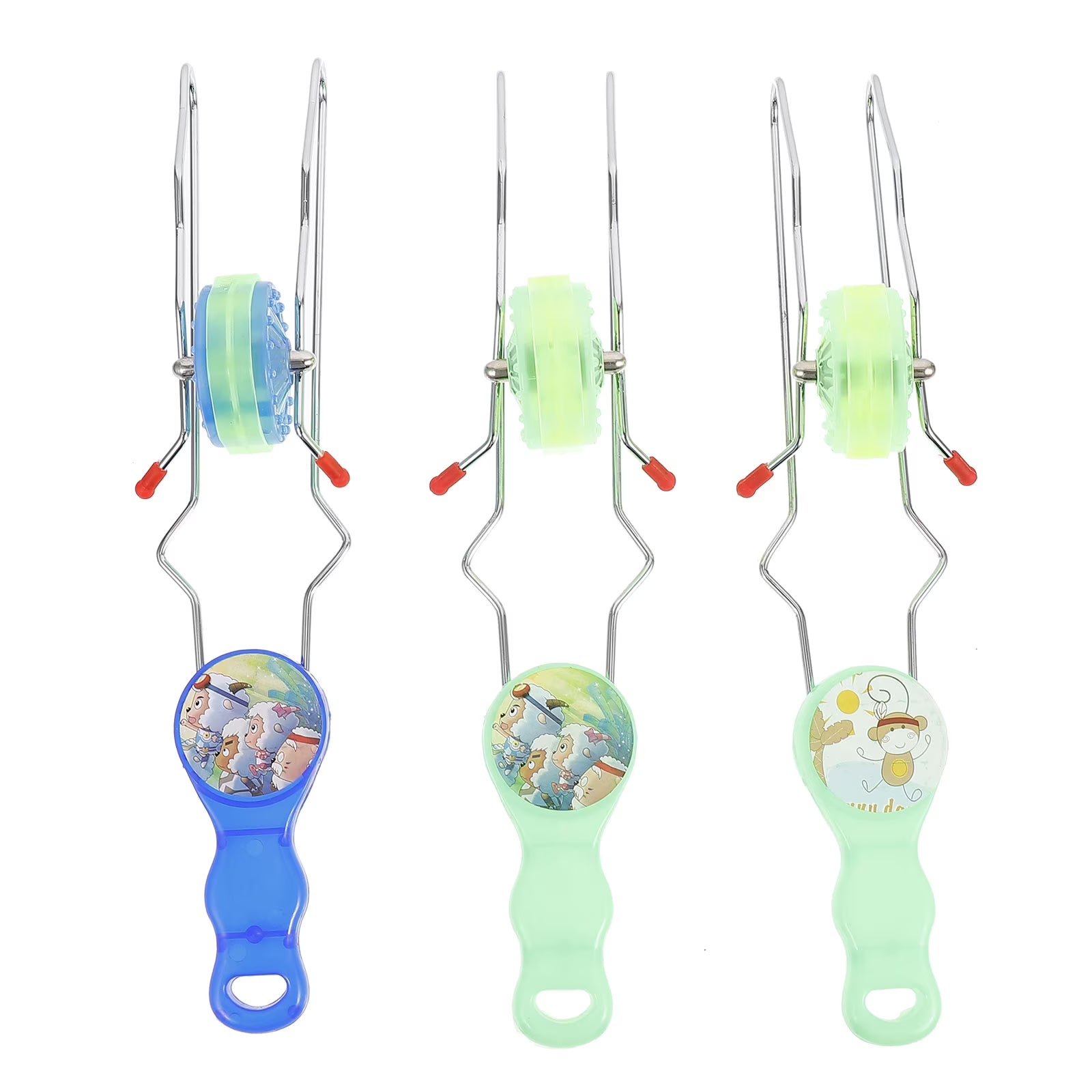 3pcs Luminous Flash Yo-Yo Toy Yoyo Balls W45975
