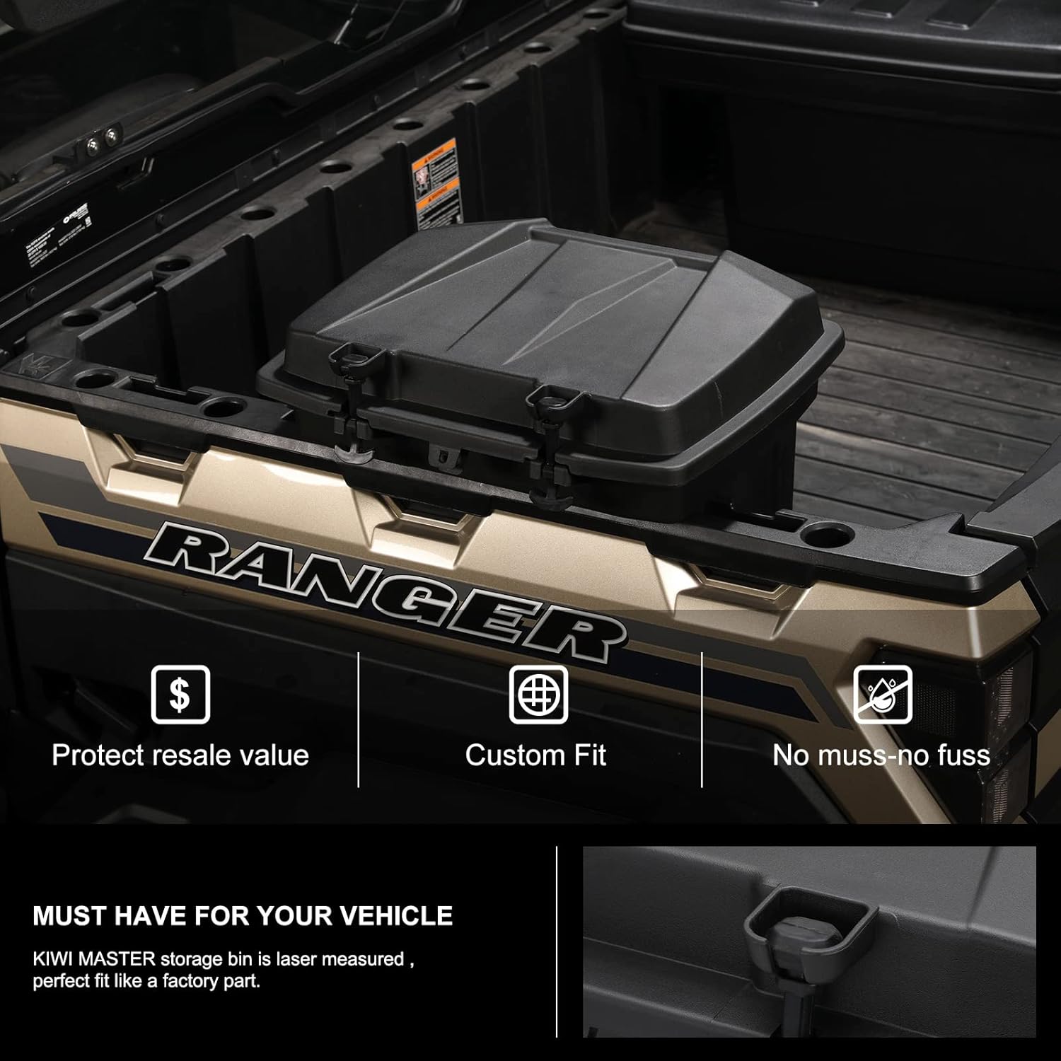 Rear Cargo Box Trunk Bed Tool Storage Bin L96623