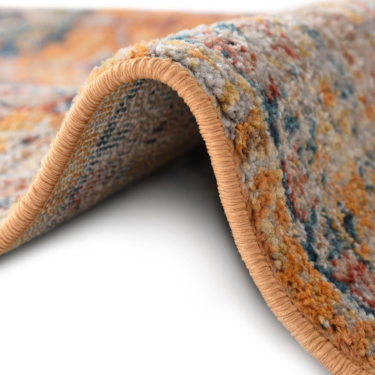 Yellow Octagon Rug A703987