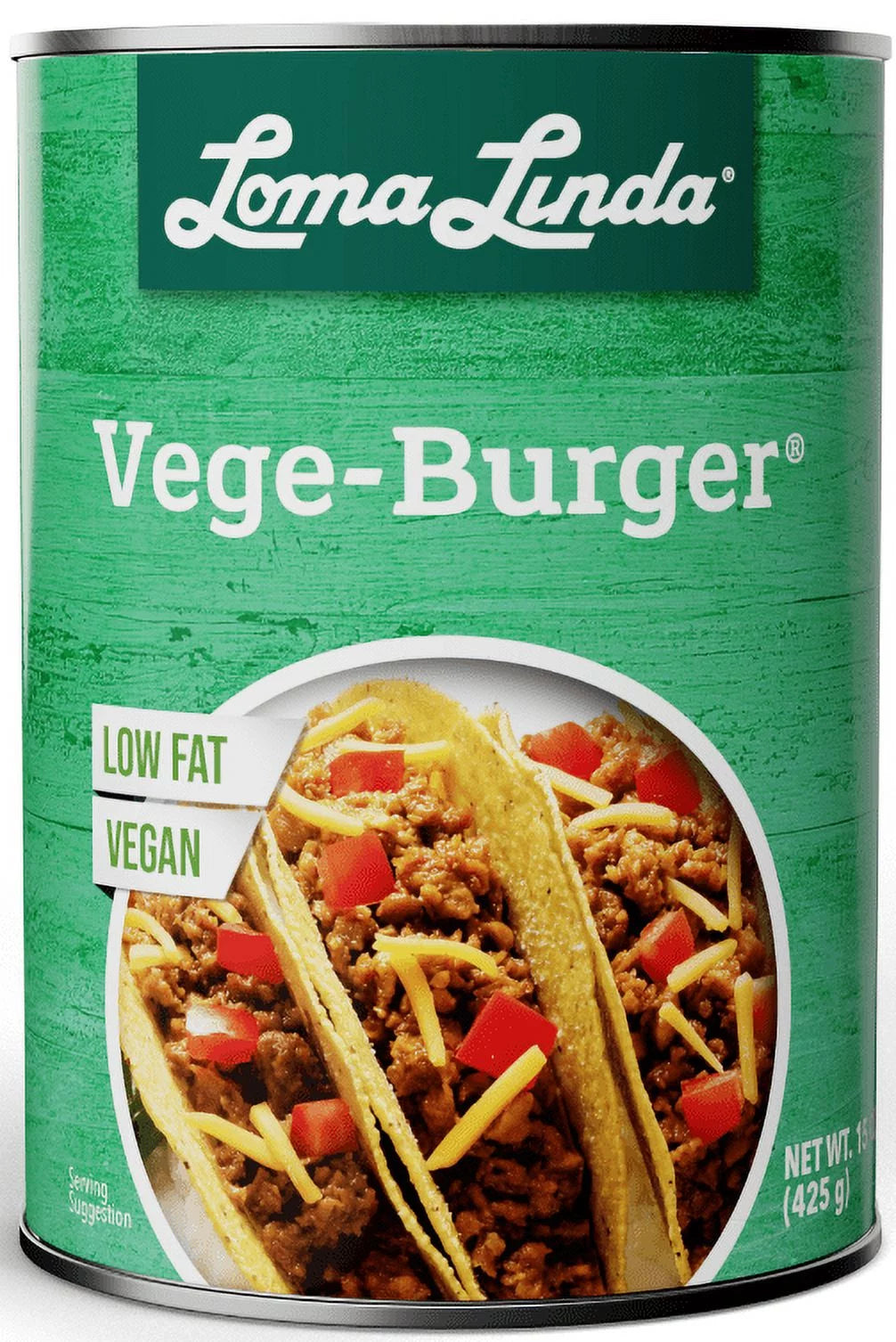 12 pack 15 oz Vegan Vege Burger N21359