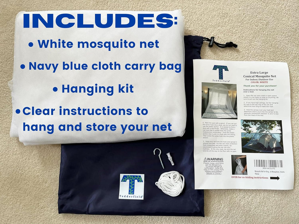 Extra Large Mosquito Net for Bed N438900