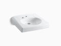 Wall-Mount Bathroom Sink with Single-Hole Faucet W59700