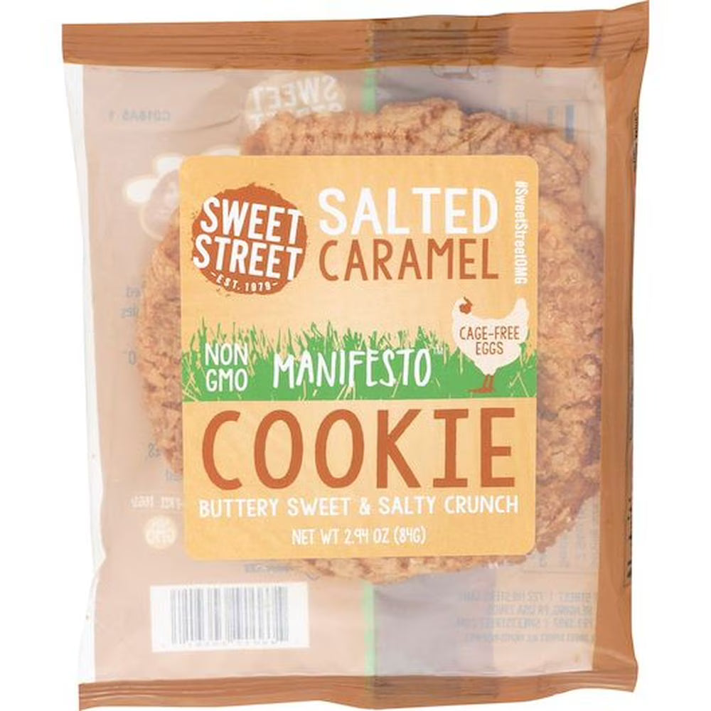 Salted Caramel Manifesto Cookie, 2.8 Ounce, 48 per Case O519