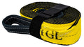 3 inch 20 Foot Tow Strap, Polyester, 30,000 Pound Capacity with Reusable Storage Strap E65386